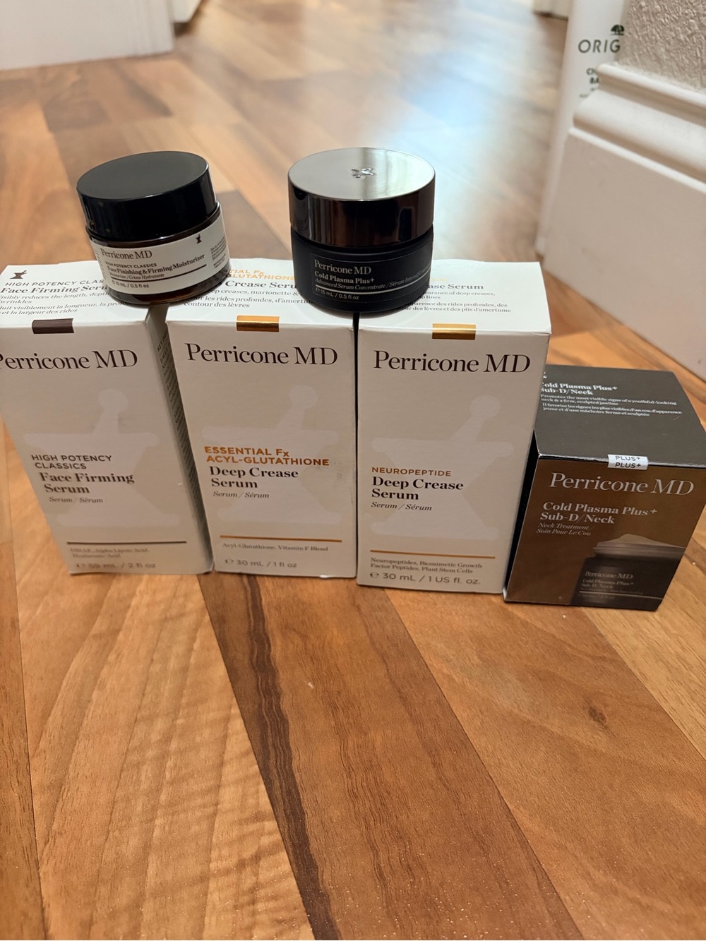 Perricone MD Skincare Set in White and Brown Packaging
